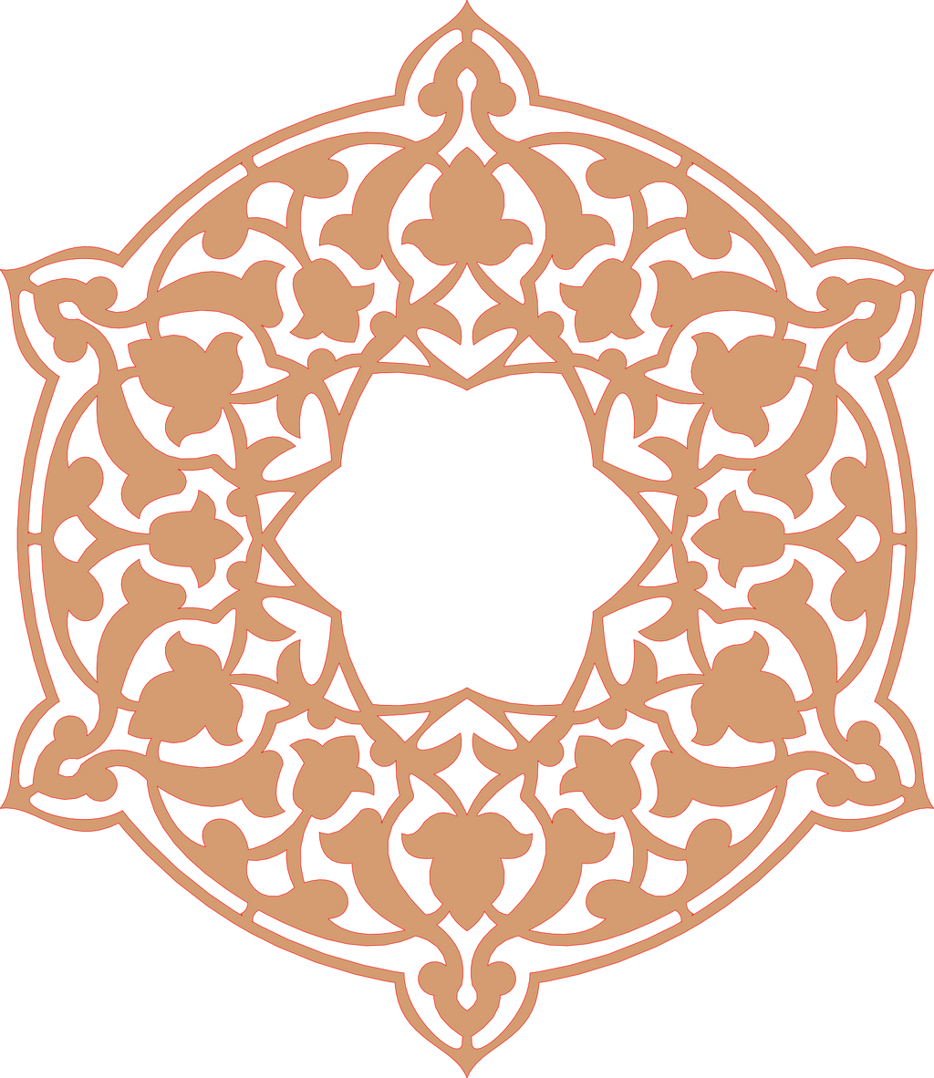 Panel decorativo floral