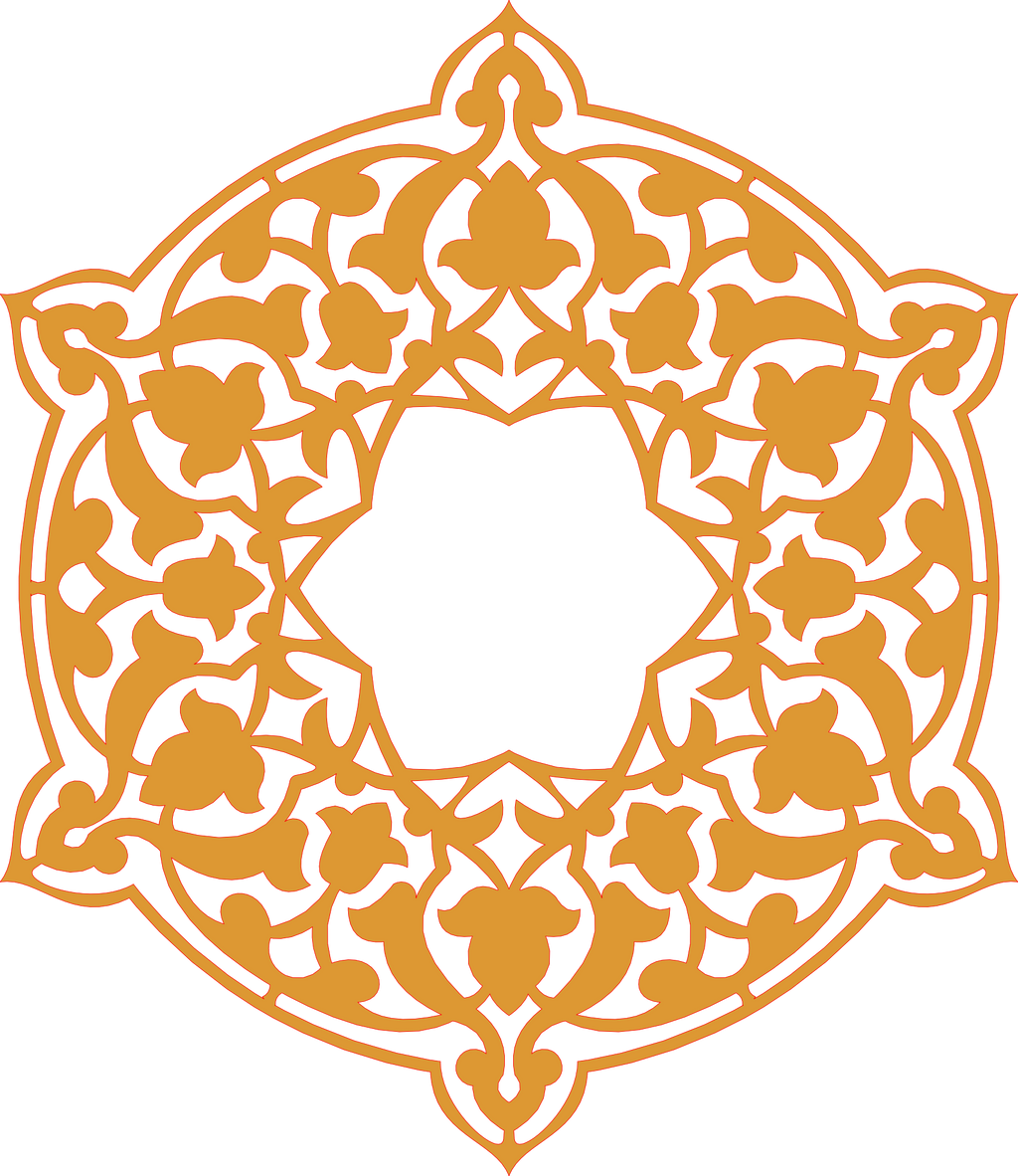 Panel decorativo floral