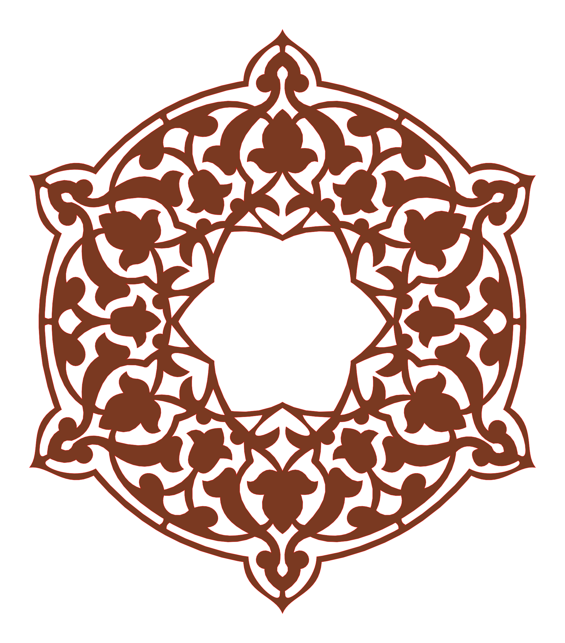 Panel decorativo floral