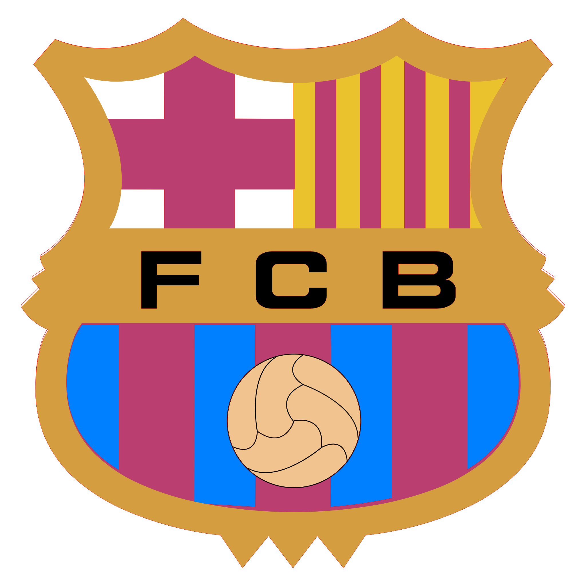 Panel ornamental ES-FCB 4 capas