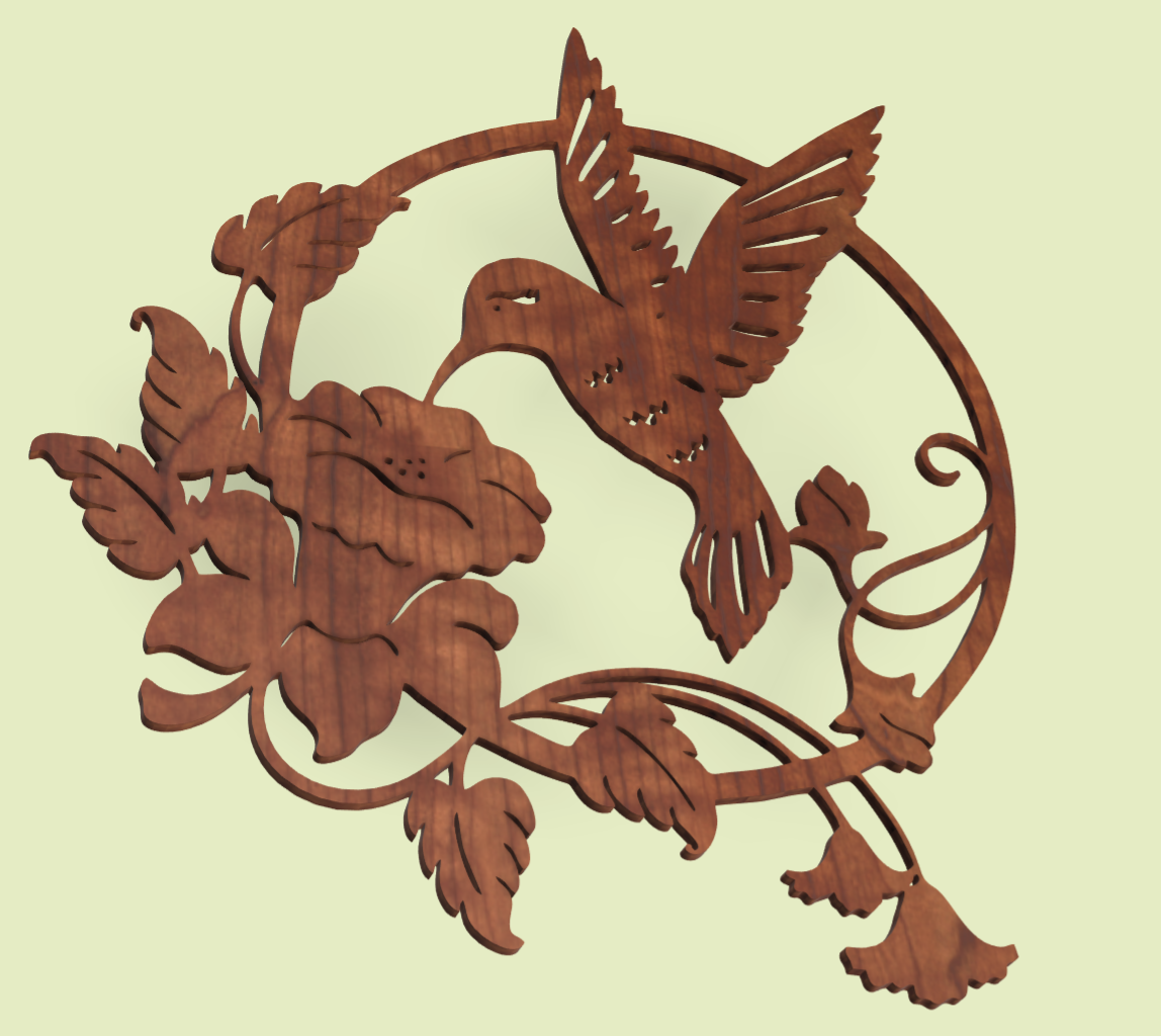 Panel ornamental de madera – Diseño exclusivo