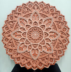 Decoración multicapa geométrica