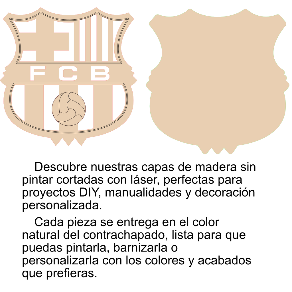 Panel ornamental ES-FCB 2 capas