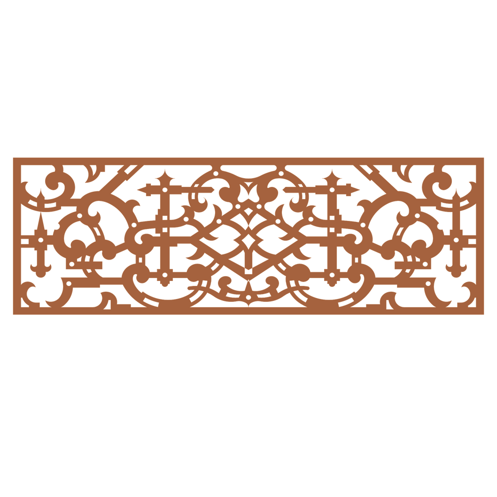 Abstrakte dekorative Plakette mit optischer Täuschung