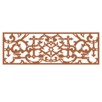 Abstrakte dekorative Plakette mit optischer Täuschung