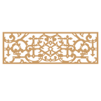 Abstrakte dekorative Plakette mit optischer Täuschung