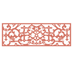 Abstrakte dekorative Plakette mit optischer Täuschung