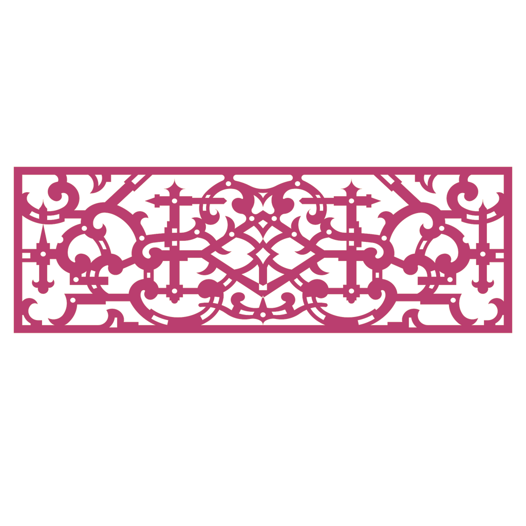 Abstrakte dekorative Plakette mit optischer Täuschung