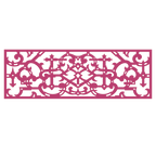 Abstrakte dekorative Plakette mit optischer Täuschung