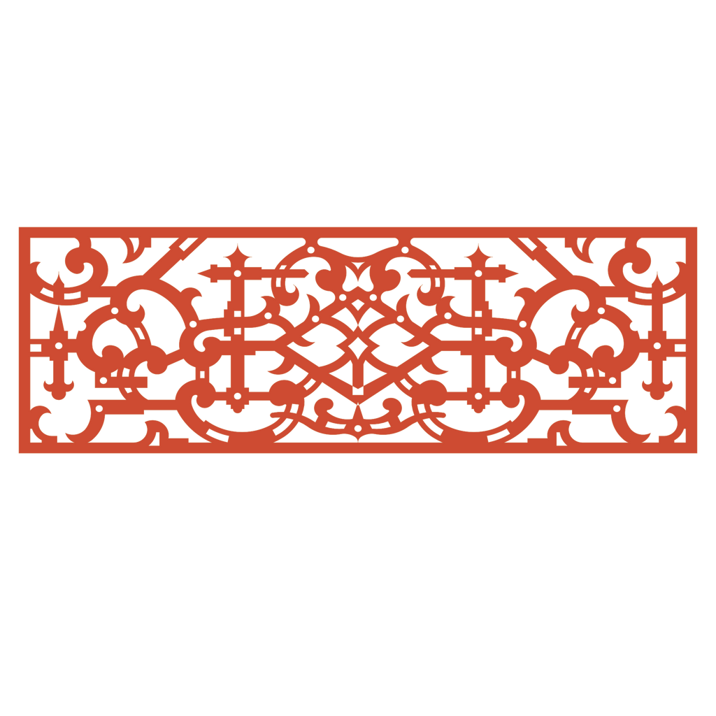 Abstrakte dekorative Plakette mit optischer Täuschung