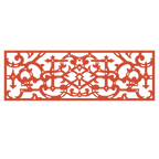 Abstrakte dekorative Plakette mit optischer Täuschung