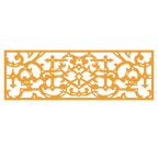 Abstrakte dekorative Plakette mit optischer Täuschung