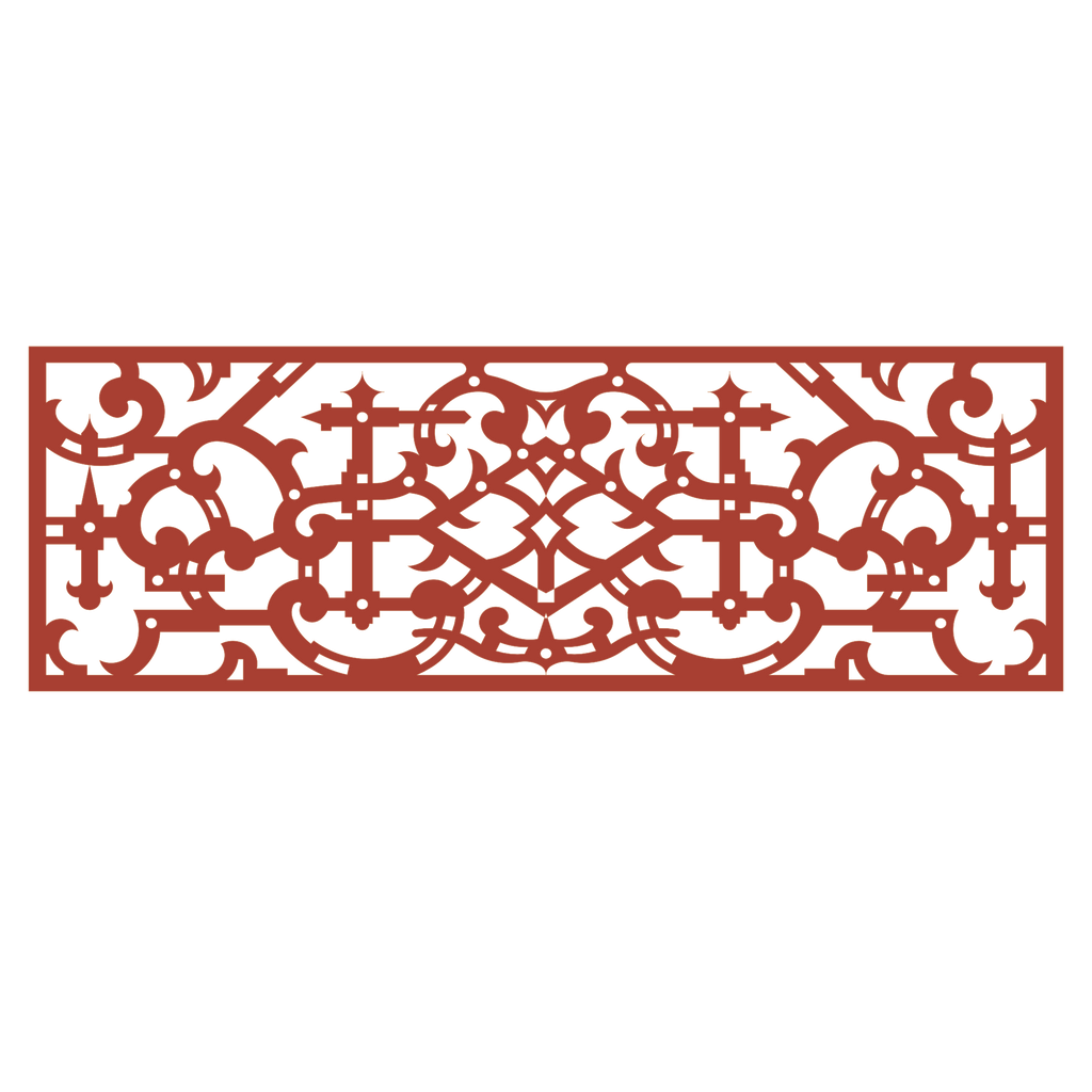 Abstrakte dekorative Plakette mit optischer Täuschung