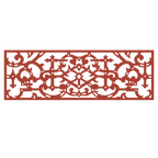 Abstrakte dekorative Plakette mit optischer Täuschung