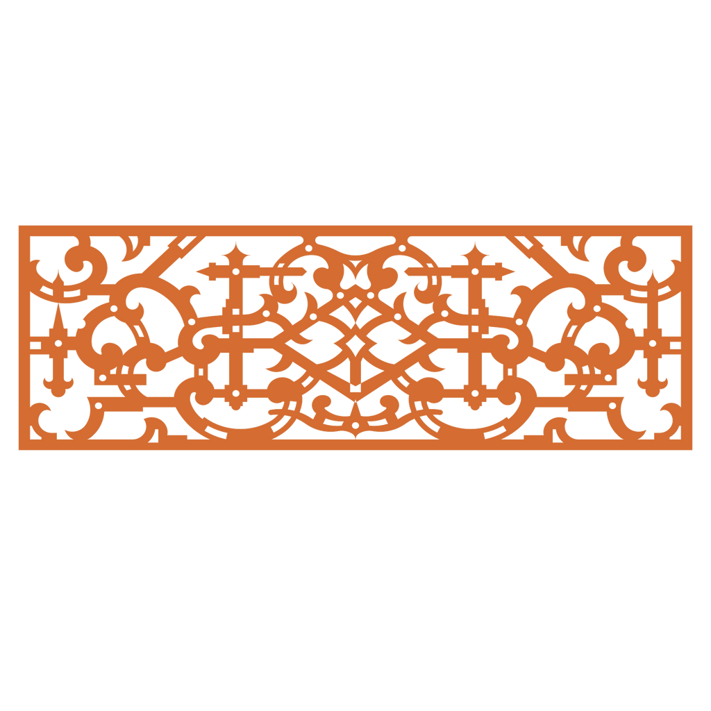 Abstrakte dekorative Plakette mit optischer Täuschung