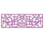 Abstrakte dekorative Plakette mit optischer Täuschung