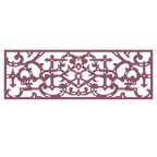 Abstrakte dekorative Plakette mit optischer Täuschung