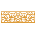 Abstrakte dekorative Plakette mit optischer Täuschung