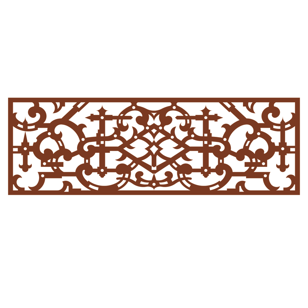 Abstrakte dekorative Plakette mit optischer Täuschung