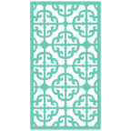 Panel ornamental modular geométrico para diseño de interiores elegantes