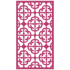 Panel ornamental modular geométrico para diseño de interiores elegantes