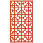 Panel ornamental modular geométrico para diseño de interiores elegantes