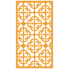 Panel ornamental modular geométrico para diseño de interiores elegantes
