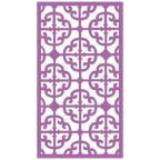 Panel ornamental modular geométrico para diseño de interiores elegantes