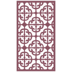 Panel ornamental modular geométrico para diseño de interiores elegantes