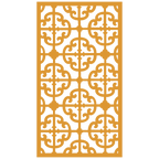 Panel ornamental modular geométrico para diseño de interiores elegantes