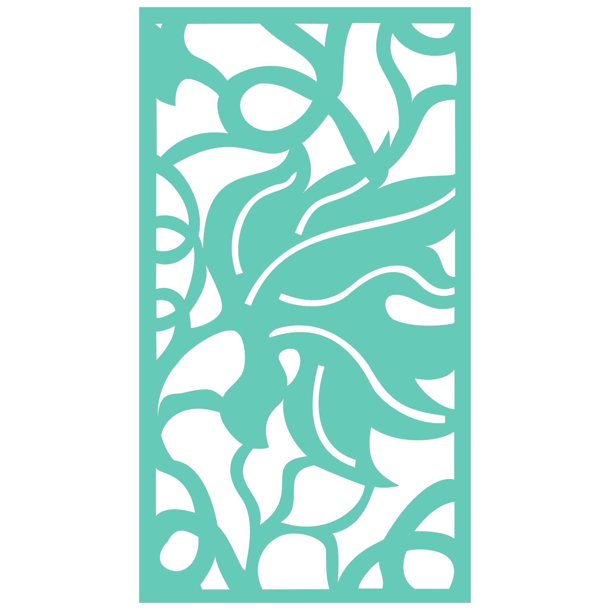 Revestimiento mural con panel ornamental geométrico moderno