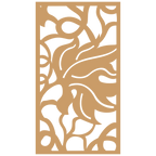 Revestimiento mural con panel ornamental geométrico moderno