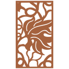 Revestimiento mural con panel ornamental geométrico moderno