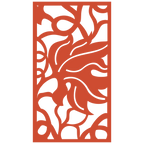 Revestimiento mural con panel ornamental geométrico moderno