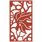 Revestimiento mural con panel ornamental geométrico moderno