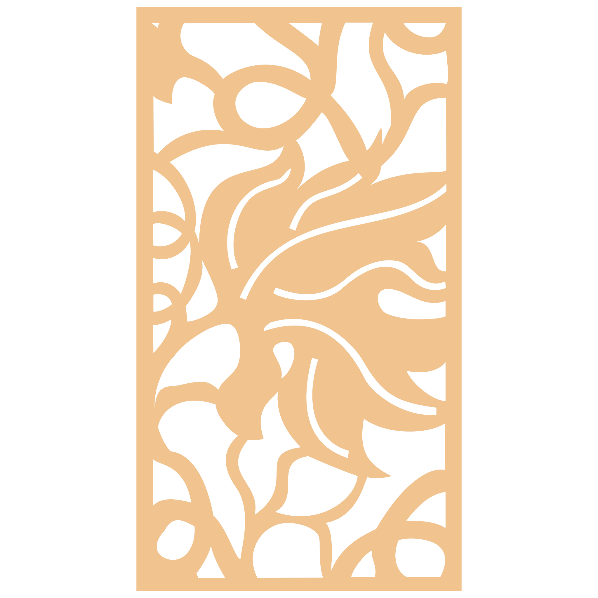 Revestimiento mural con panel ornamental geométrico moderno