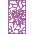 Revestimiento mural con panel ornamental geométrico moderno