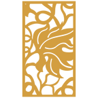 Revestimiento mural con panel ornamental geométrico moderno