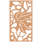 Revestimiento mural con panel ornamental geométrico moderno