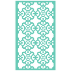 Panel decorativo geométrico modular aplicado en espacio contemporáneo