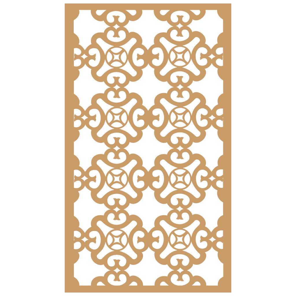 Panel decorativo geométrico modular aplicado en espacio contemporáneo