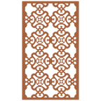 Panel decorativo geométrico modular aplicado en espacio contemporáneo