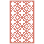 Panel decorativo geométrico modular aplicado en espacio contemporáneo