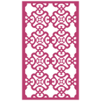 Panel decorativo geométrico modular aplicado en espacio contemporáneo