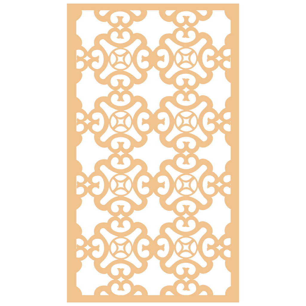 Panel decorativo geométrico modular aplicado en espacio contemporáneo