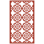 Panel decorativo geométrico modular aplicado en espacio contemporáneo