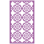 Panel decorativo geométrico modular aplicado en espacio contemporáneo