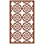 Panel decorativo geométrico modular aplicado en espacio contemporáneo