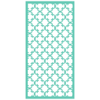 Panel ornamental modular geométrico de madera para decoración de pared interior