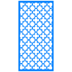 Panel ornamental modular geométrico de madera para decoración de pared interior